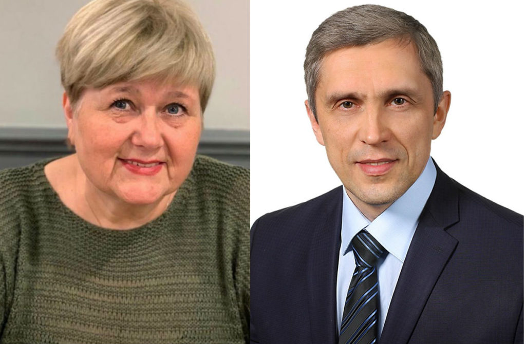 Основной владелец ГК Оргпром Наталья Оленева и Генеральный директор ГК Оргпром Валерий Коломыцев. 