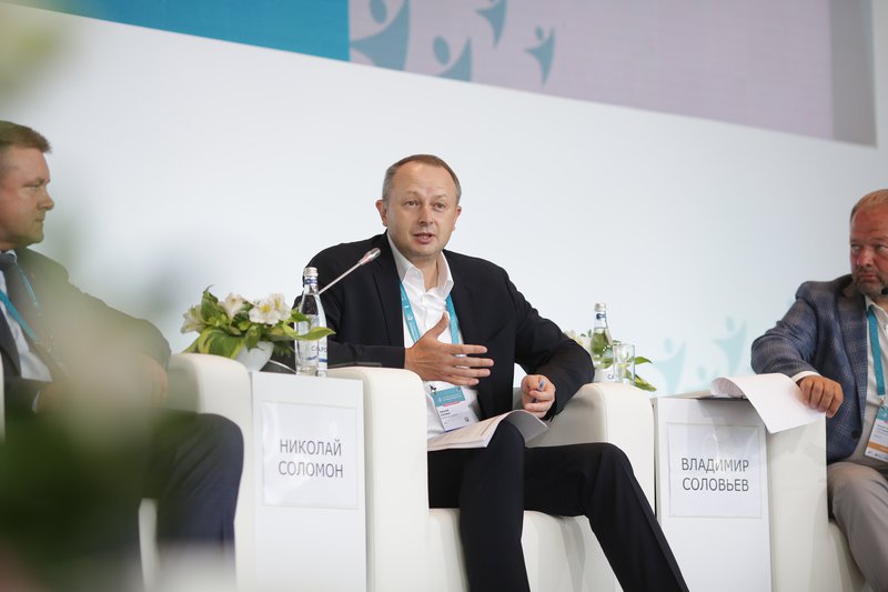 Генеральный директор ФЦК Николай Соломон в Нижнем Новгороде на III Федеральном форуме «Производительность 360»