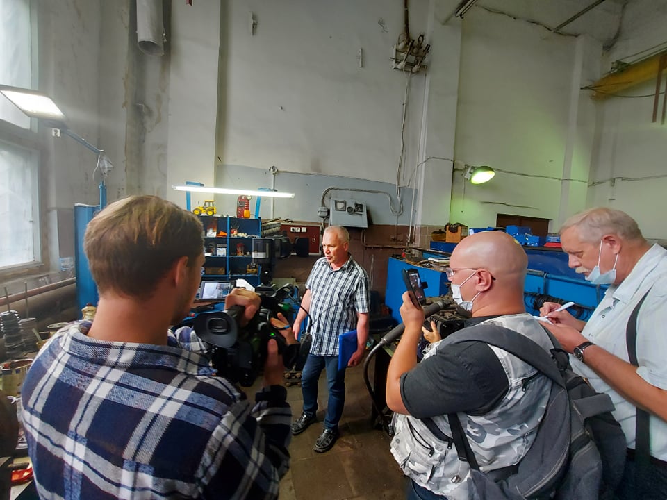 Калужские журналисты посетили социально-ориентированные предприятия-участники нацпроекта