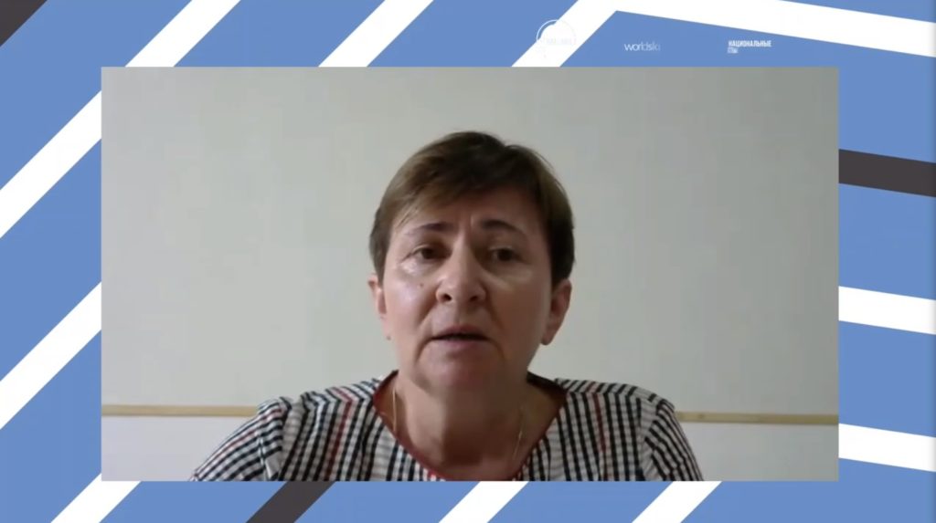 Генеральный директор ООО «Сервис-ЮГ-ККМ» Анна Гриценко в видеоэфире первого "Марафона рационализаторов" 