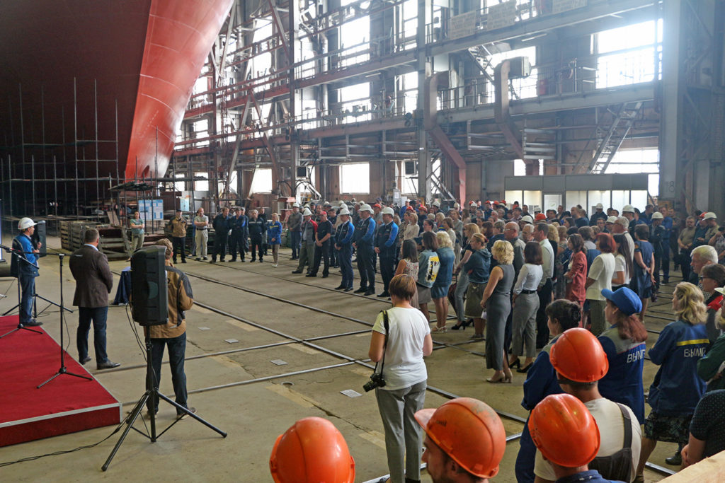 На рыбинском судостроительном заводе подвели первые итоги участия в нацпроекте