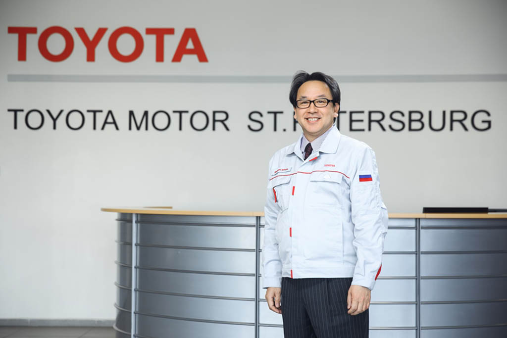 Исполнительный вице-президент филиала Toyota Motor в Санкт-Петербурге Масаси Исида