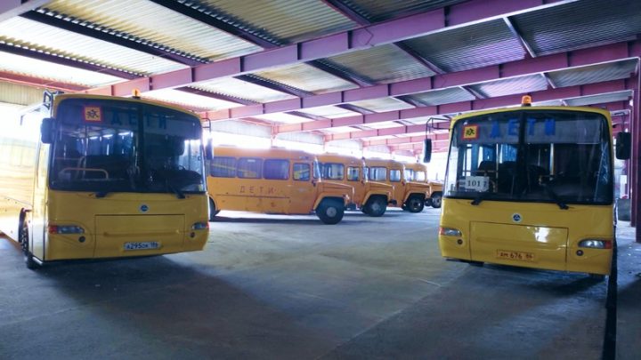 Автобусы «Пассажирского автотранспортного предприятия №1» из Нижневартовска