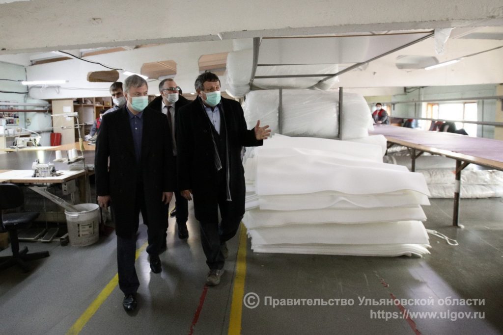 Губернатор Ульяновской области посетил мебельное предприятие-участник нацпроекта