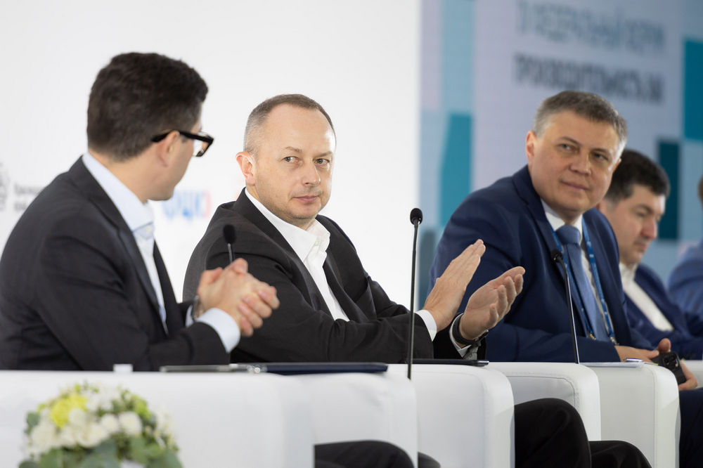 Генеральный директор ФЦК Николай Соломон на форуме "Производительность 360"