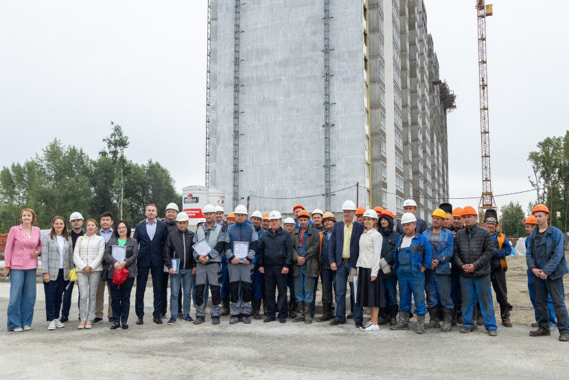 Новосибирские строительные компании увеличивают производительность труда благодаря нацпроекту