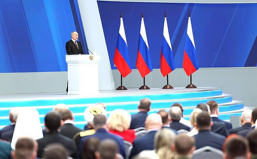 Владимир Путин призвал кардинально повысить производительность труда в ходе послания к федеральному собранию